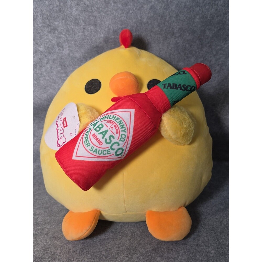 Zuru Snackles 14" DANI The Chicken Plush Animal Tabasco Brand Sauce Yellow